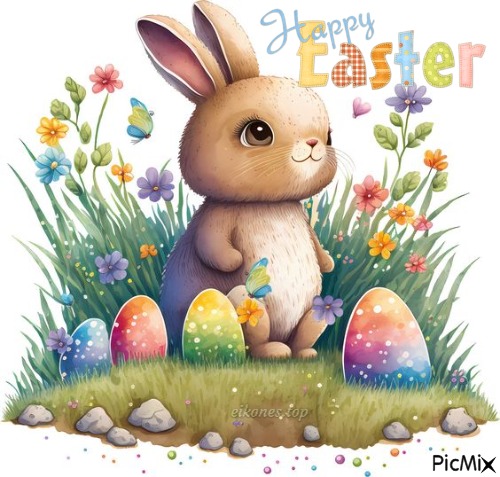 Happy Easter! - png ฟรี