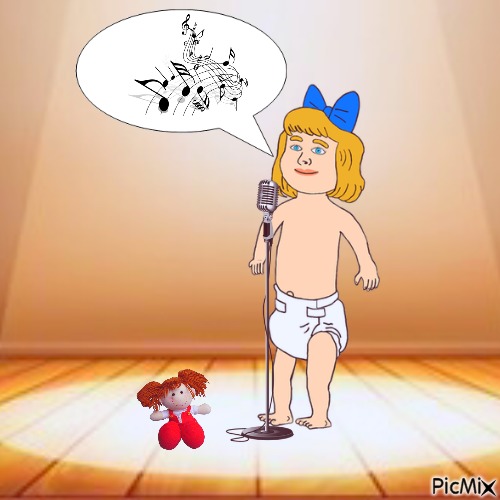 Baby singing - δωρεάν png