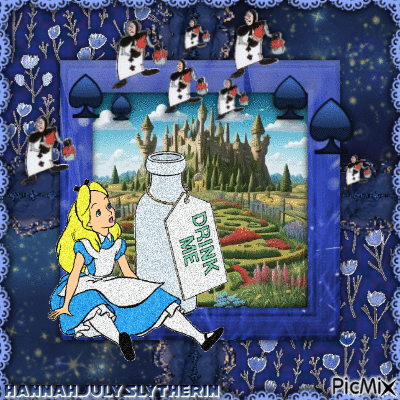 {♣}Alice in Wonderland{♣} - GIF animé gratuit