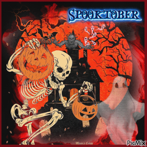 Concours : Spooktober - Бесплатный анимированный гифка