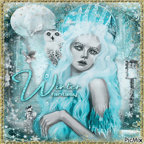 winter fantasy - Бесплатный анимированный гифка