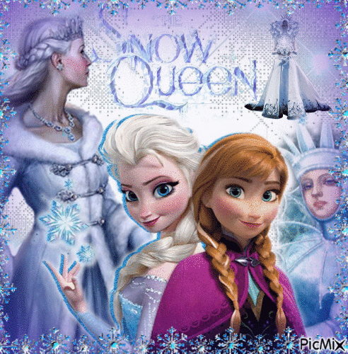 Snow Queen - Bezmaksas animēts GIF