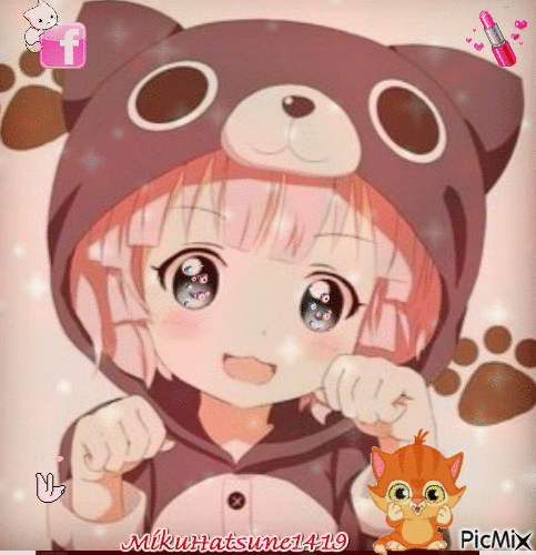Kawaii Neko ♥ - Free animated GIF - PicMix