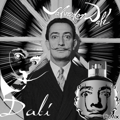 Salvador Dali - Besplatni animirani GIF