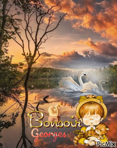 BONSOIR - Безплатен анимиран GIF