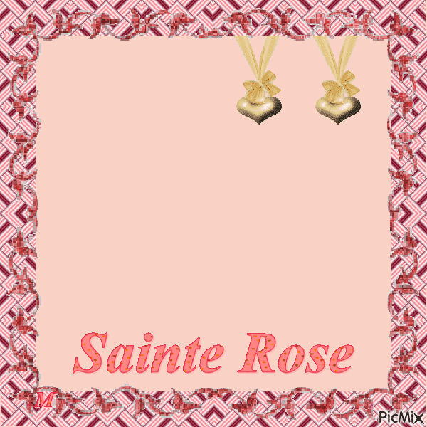 Sainte Rose - Δωρεάν κινούμενο GIF