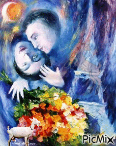 Chagall - GIF animasi gratis