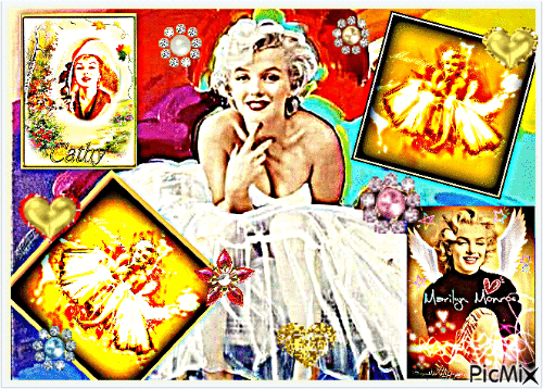 Marilyn Ange - Free animated GIF