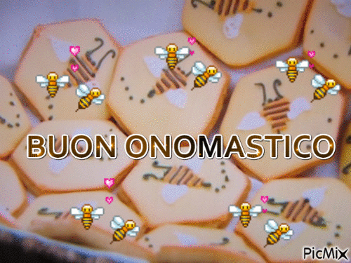 BUON ONOMASTICO - Gratis animerad GIF