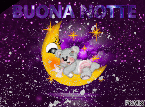 BUONA NOTTE - Darmowy animowany GIF