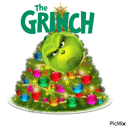 Grinch Tree - Animovaný GIF zadarmo