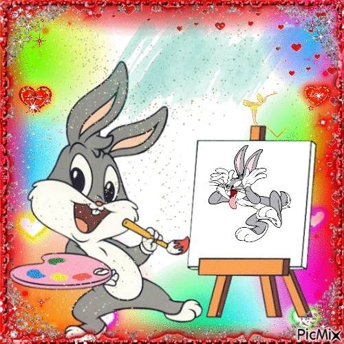 Bug Bunny - GIF animate gratis