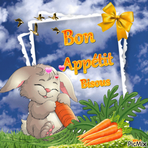 Amour de carotte - Darmowy animowany GIF