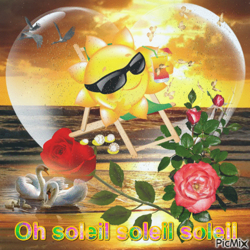 Soleil - Bezmaksas animēts GIF