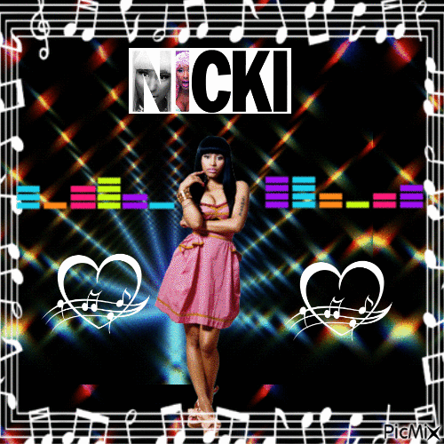 Nicki Minaj - Gratis animeret GIF