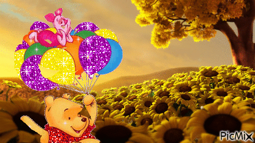 pooh - GIF animado gratis