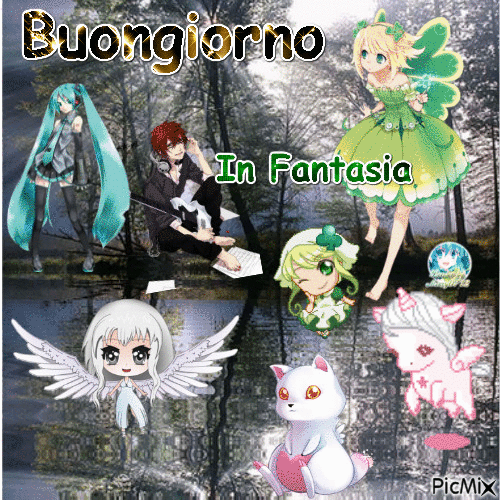 Buongiorno In Fantasia - GIF เคลื่อนไหวฟรี