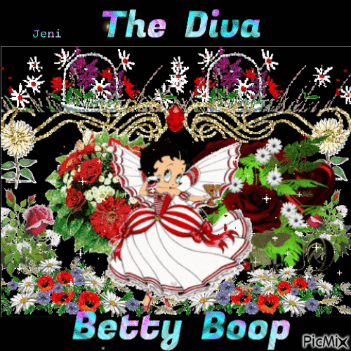 Betty boop - Gratis animeret GIF