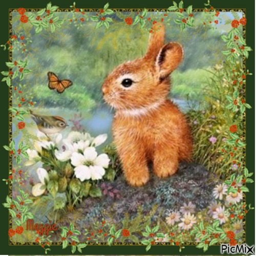 sweet bunny - Free PNG