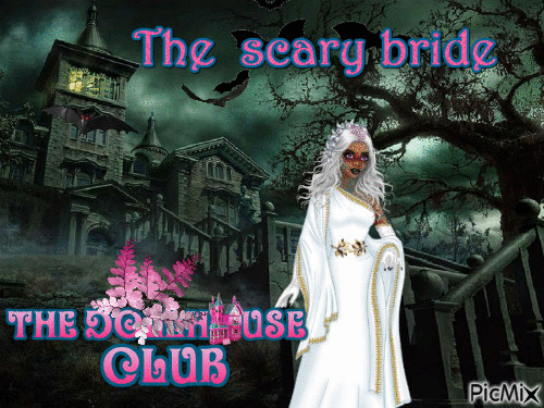 Scary Bride - GIF animé gratuit