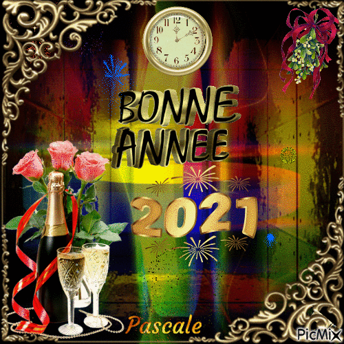 Bonne et Heureuse Année 2021 - Δωρεάν κινούμενο GIF