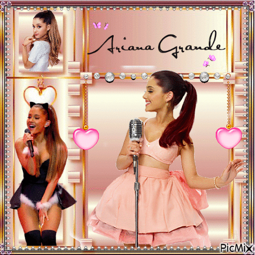 Ariana Grande - Animovaný GIF zadarmo