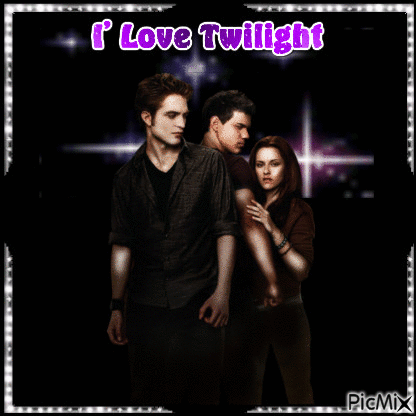 I' Love Twilight - GIF animado grátis