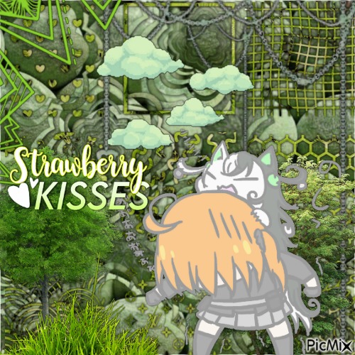 Strawberry Kisses - безплатен png