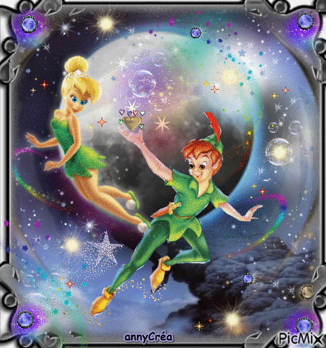 Peter Pan - GIF animado grátis