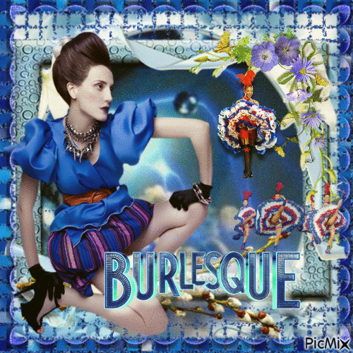 Madame Burlesque - GIF animado gratis