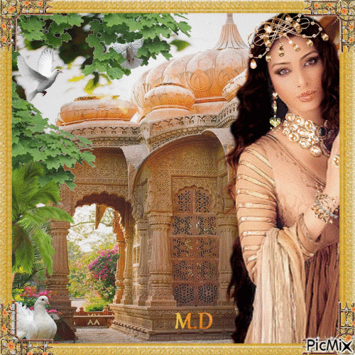 Princesa Arabe - Ingyenes animált GIF