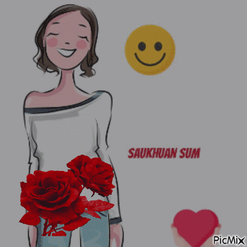 Saukhuan Sum - GIF animado gratis