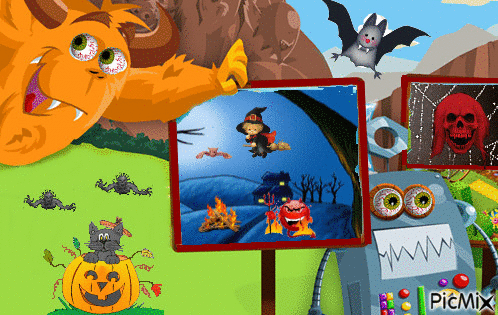 halloween 5 - GIF animasi gratis