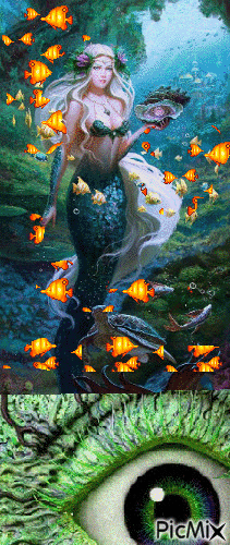 Sirena - Animovaný GIF zadarmo