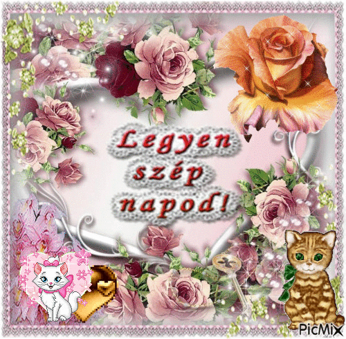 Szép Napot - Bezmaksas animēts GIF