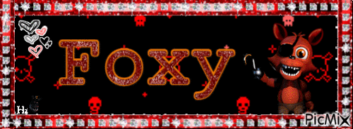 #Foxy# - GIF animado grátis