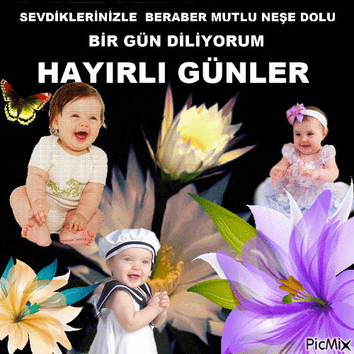 HAYIRLI GÜNLER - Бесплатный анимированный гифка