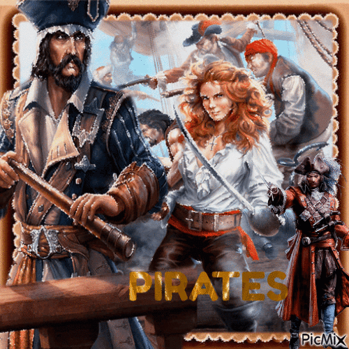 Piraten - Бесплатный анимированный гифка