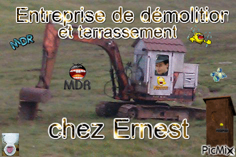Ernest 5  mdrrr - GIF animado gratis