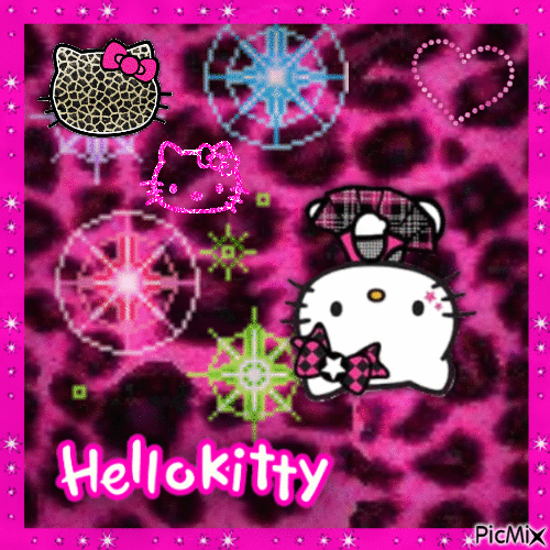 hellokitty - Gratis animerad GIF