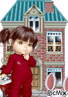 Casa de muñecas - GIF animé gratuit