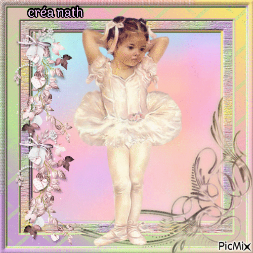La belle petite ballerine,concours - Ingyenes animált GIF