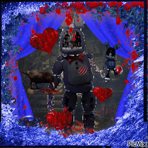 withered bonnie - Free animated GIF