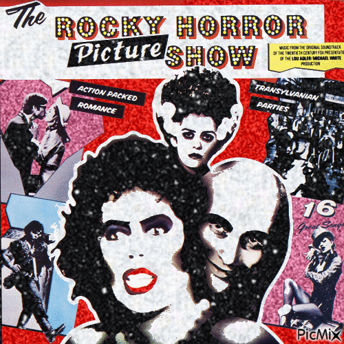 Rocky Horror Picture Show but Glitter - Бесплатни анимирани ГИФ
