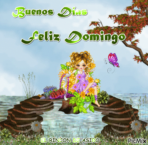 FELIZ DOMINGO - Darmowy animowany GIF