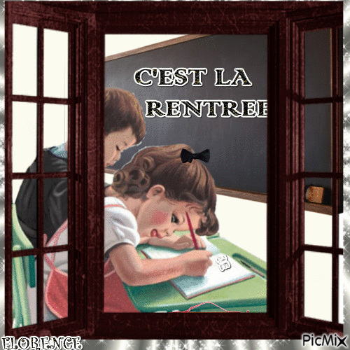 C'EST LA RENTREE - 免费动画 GIF