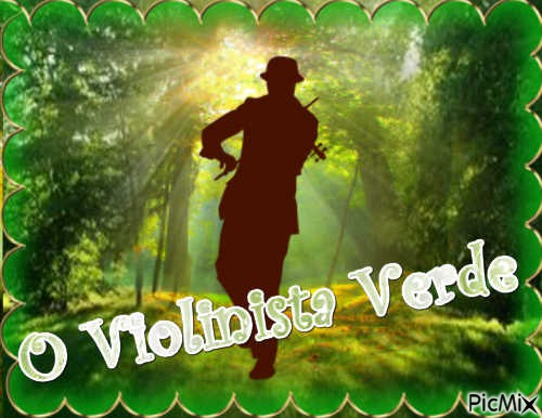 O Violinista Verde - png gratis