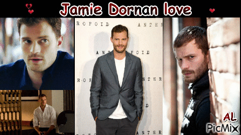 Jamie Dornan love - Darmowy animowany GIF