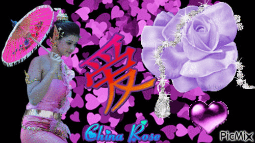 china girl - Ilmainen animoitu GIF