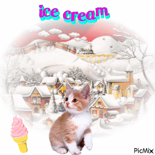 Ice Cream Dreams - Ingyenes animált GIF